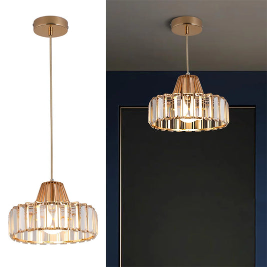 Crystal Pendant Light - w/Adjustable Length