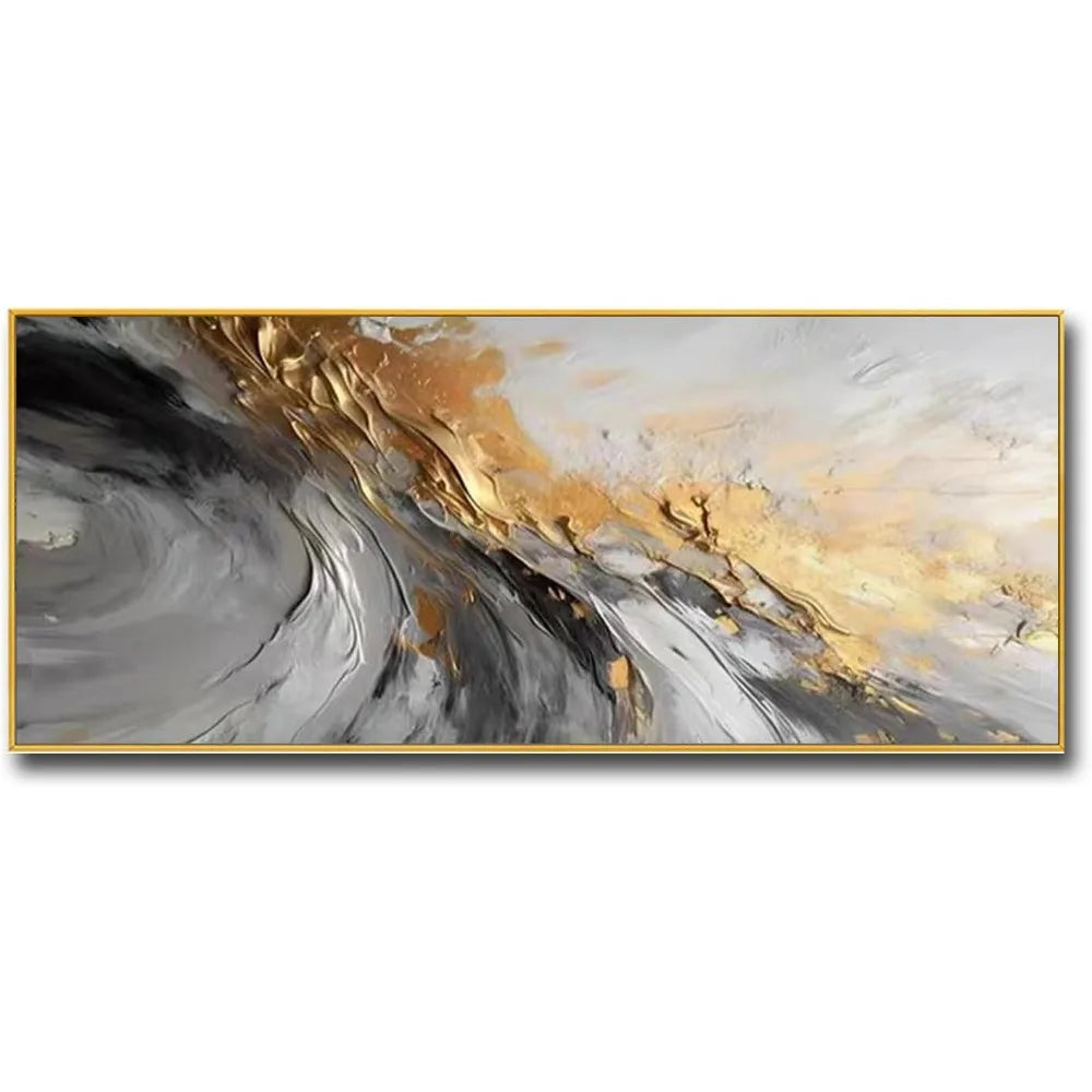 Swirl Vortex - 3D Textured - Large Wall Art - Oil Painting on Canvas