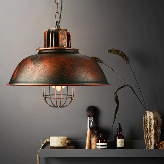 Retro Industrial Pendant Light