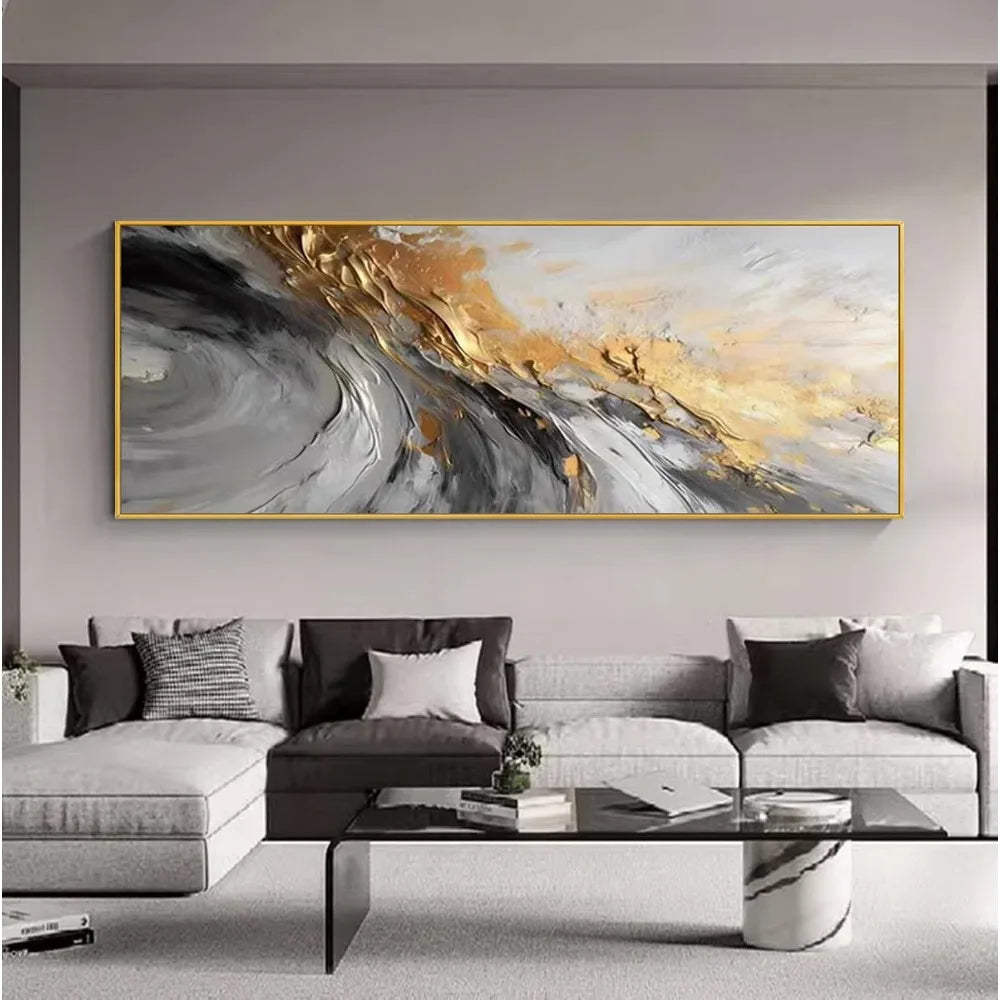 Swirl Vortex - 3D Textured - Large Wall Art - Oil Painting on Canvas