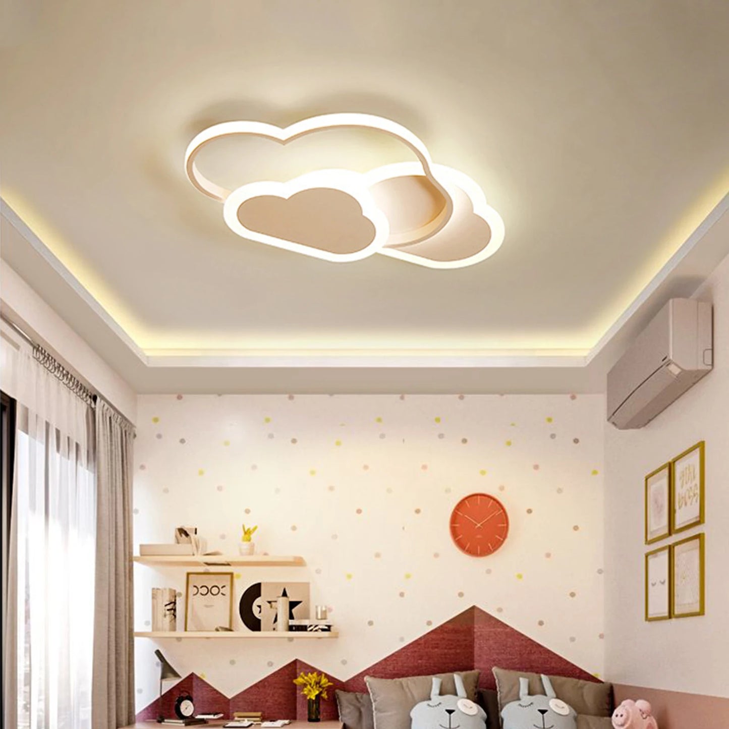 Cloud LED Ceiling Light - 3 Brightness Settings