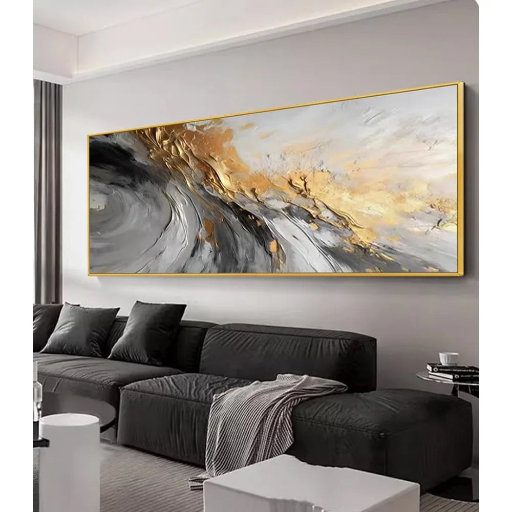 Swirl Vortex - 3D Textured - Large Wall Art - Oil Painting on Canvas