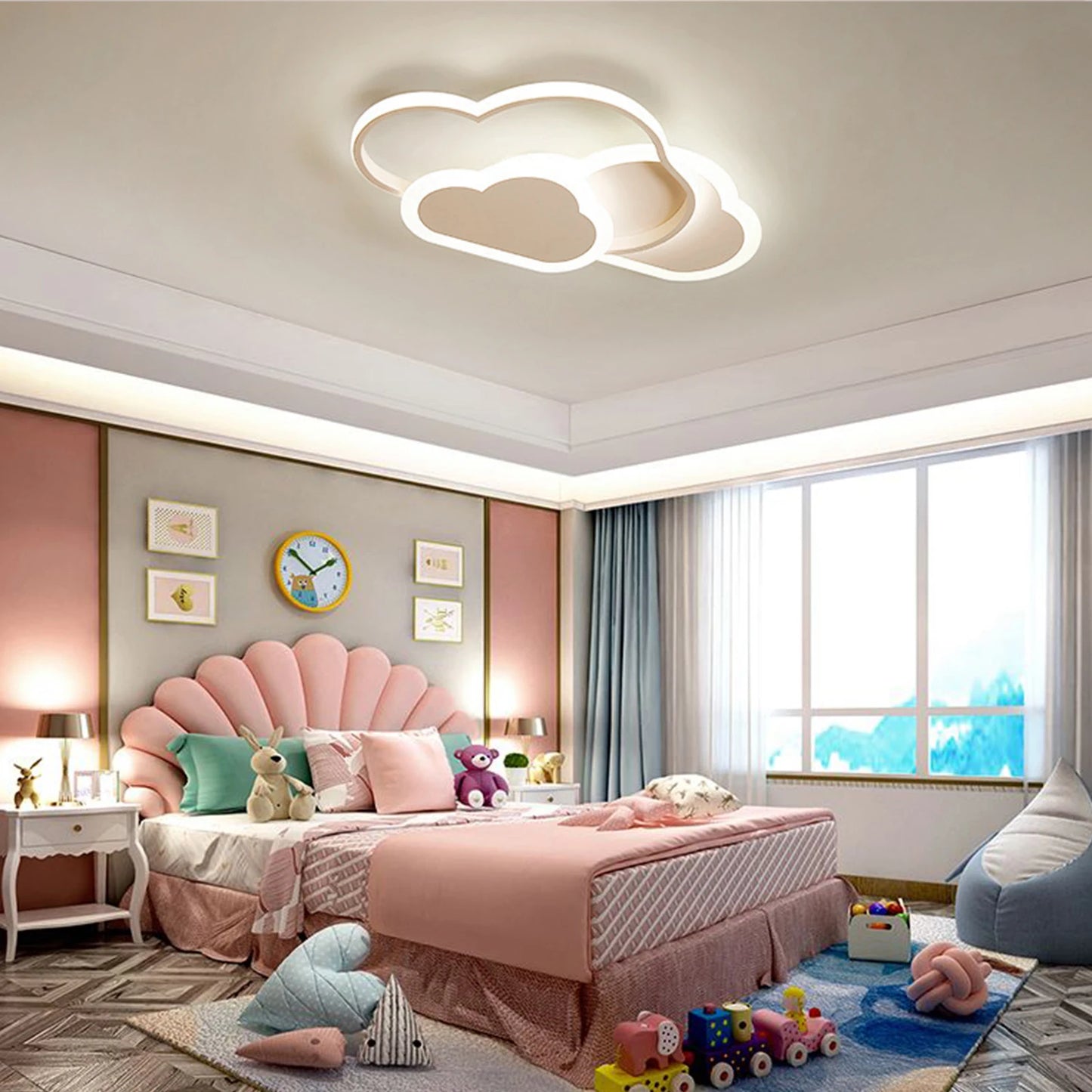 Cloud LED Ceiling Light - 3 Brightness Settings