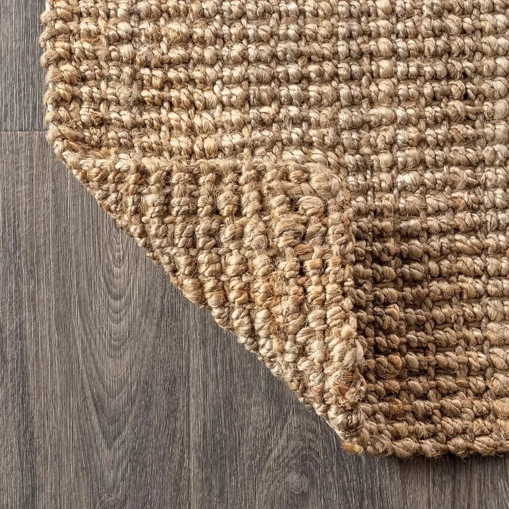 Jute Natural Area Rug - 8 x 10 - Natural Jute Color OR Others Available